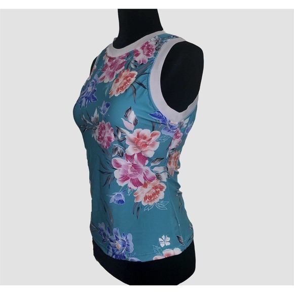 Hapari Women’s bloom tank tankini Top Small US‎ 4-6 - Picture 2 of 10